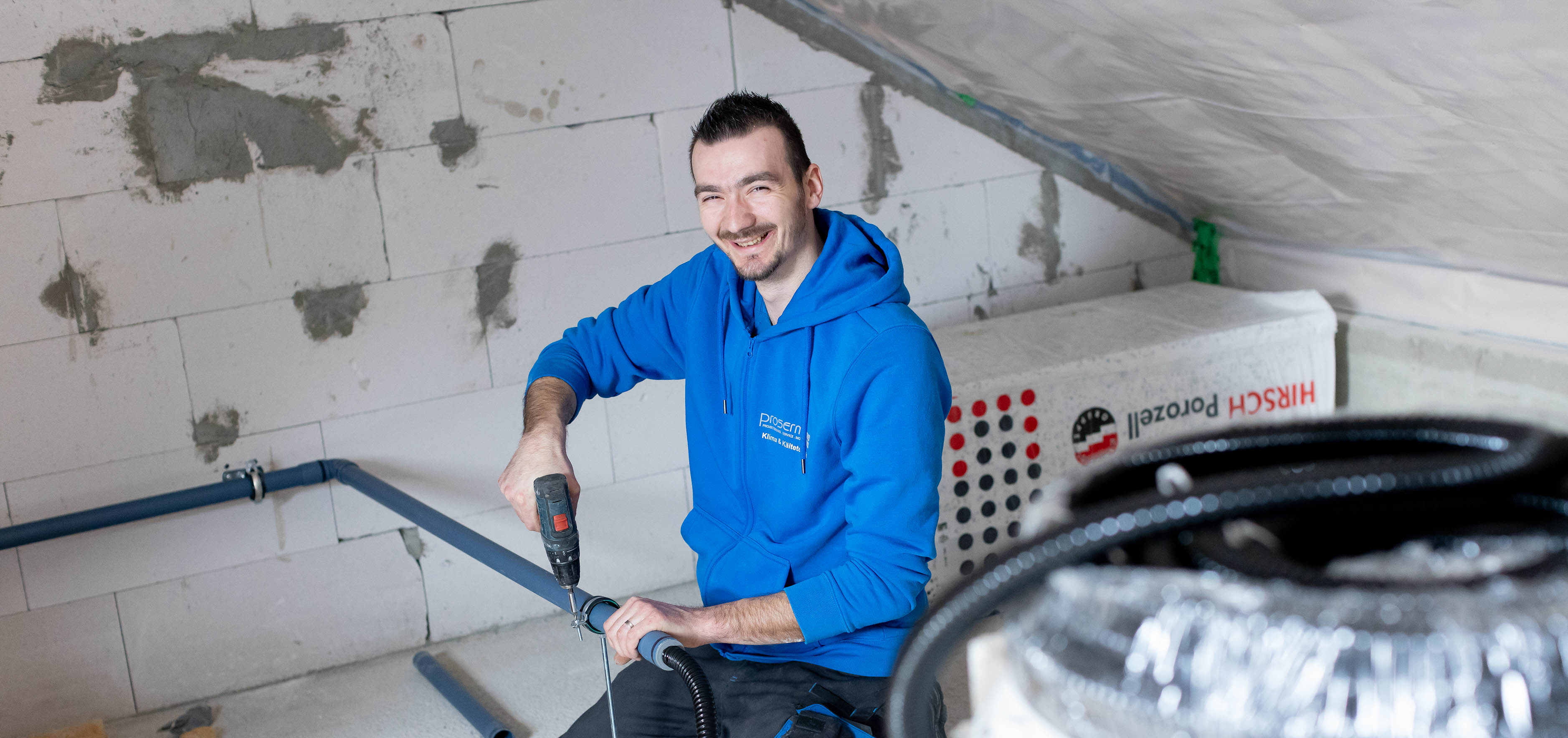 prosermo energie und gebaeudetechnik karriere ausbildung mechatroniker kaeltetechnik header bild