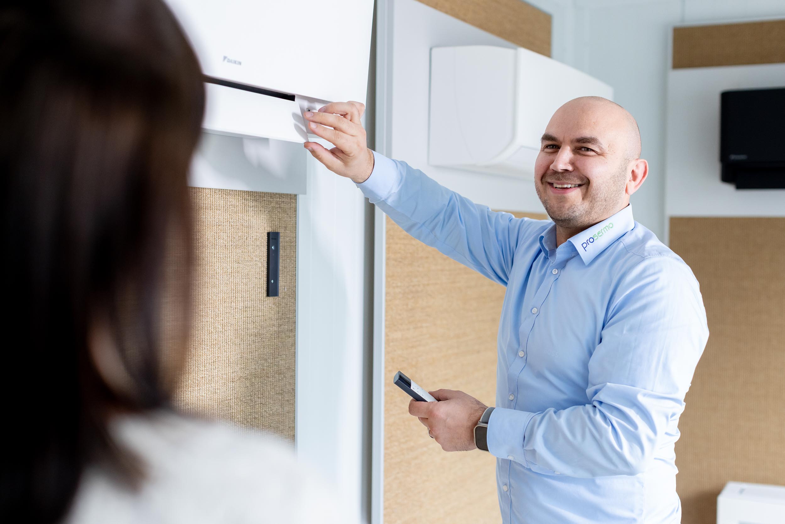 prosermo energietechnik private klimaanlagen showroom