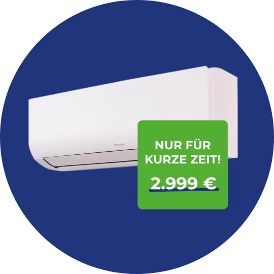 klimaanlage festpreisaktion icon