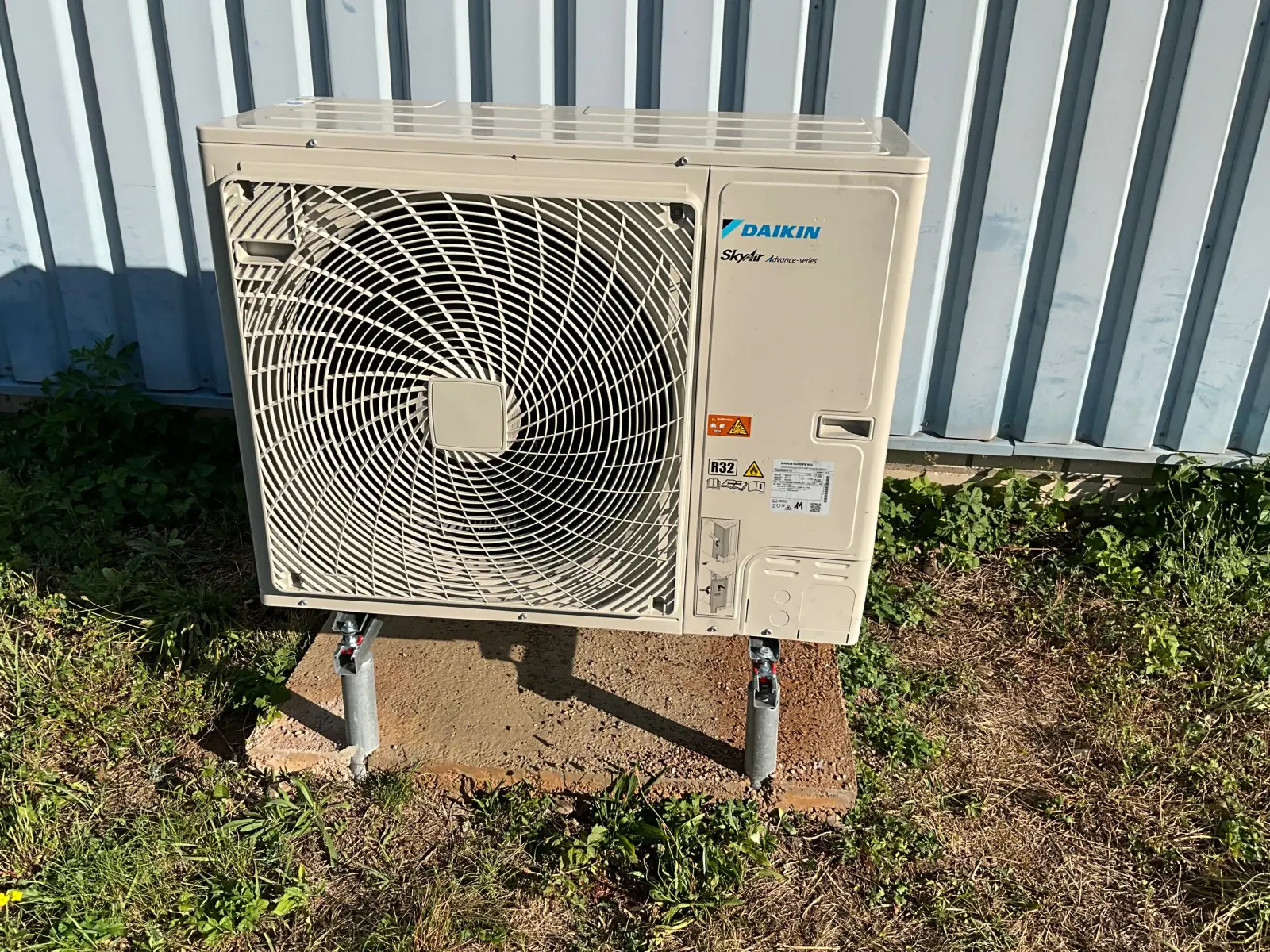 daikin skyair rza250 klimatisierung der kalthalle